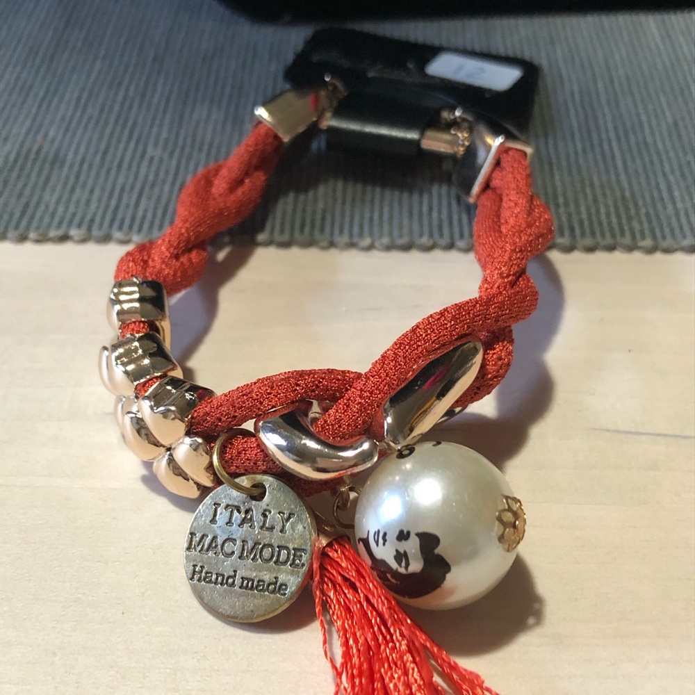 Brushed suede bracelet